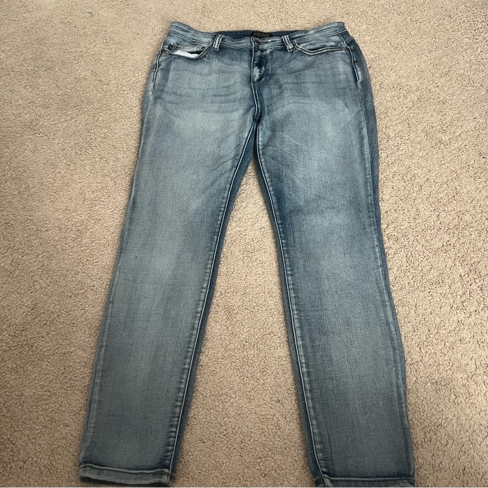 Judy Blue LA Los Angeles Mid Rise Skinny Jeans Size 15/32 casual Y2K classic